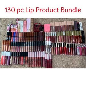 HUGE 130pc Lip Product Bundle💄 CT, Too Faced, Jeffree Star, NYX, Laneige etc
